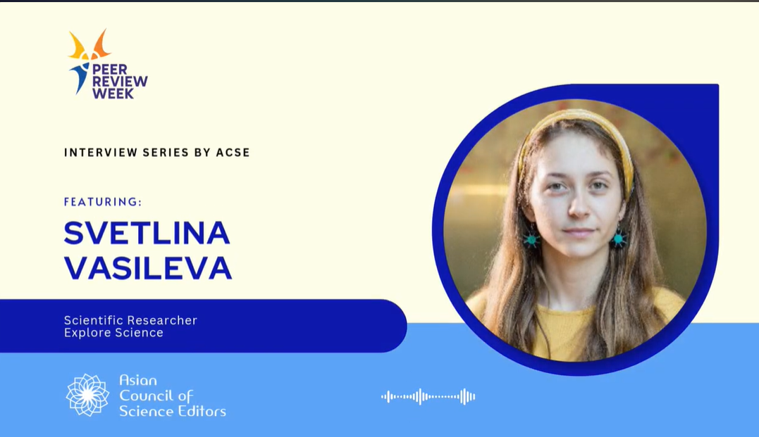 Can AI Help Strengthen Peer Review? | Dr. Svetlina Vasileva